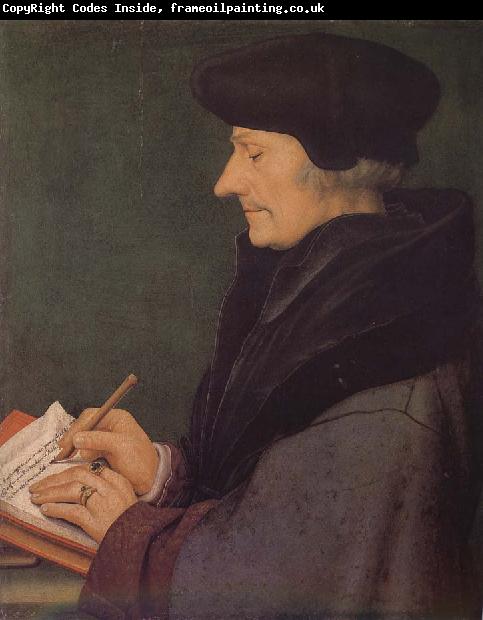 Hans Holbein Erasmus portrait